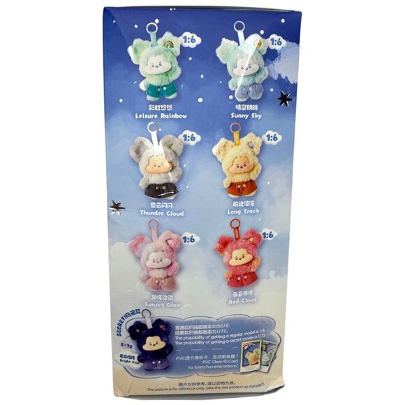 Miniso Disney Mickey  (Blind Box) Head In Clouds Vinyl Plush Pendant - Picture 2 of 2